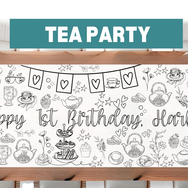 Tea Party Table - Etsy