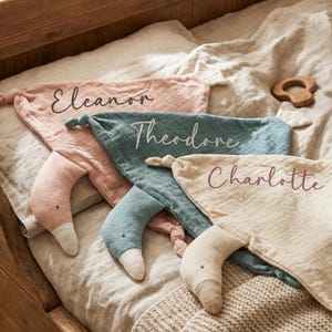 100% Cotton Baby Comforter Soft Muslin Security Blanket Goose Plush Toy Newborn Soothe Towel Baby Shower Gift Infant Sleep Aid Baby Shower