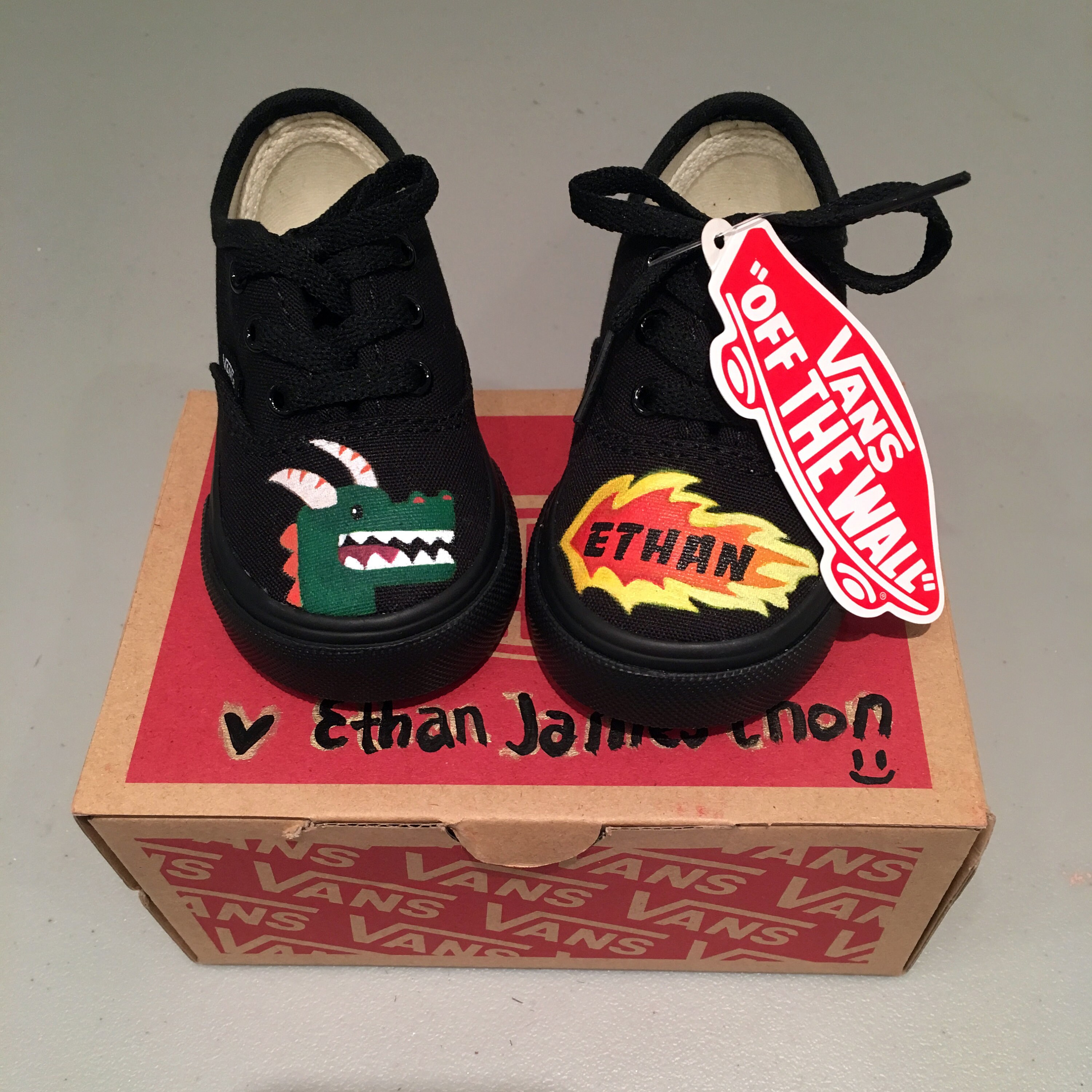 toddler character vans