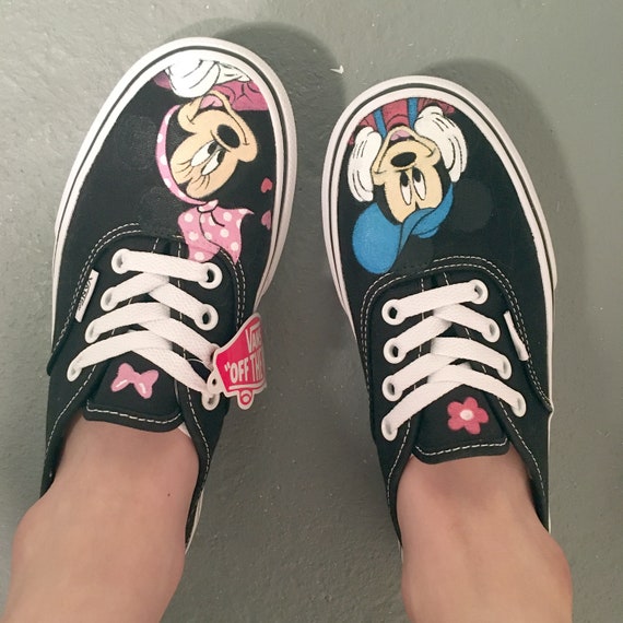 custom mickey mouse vans