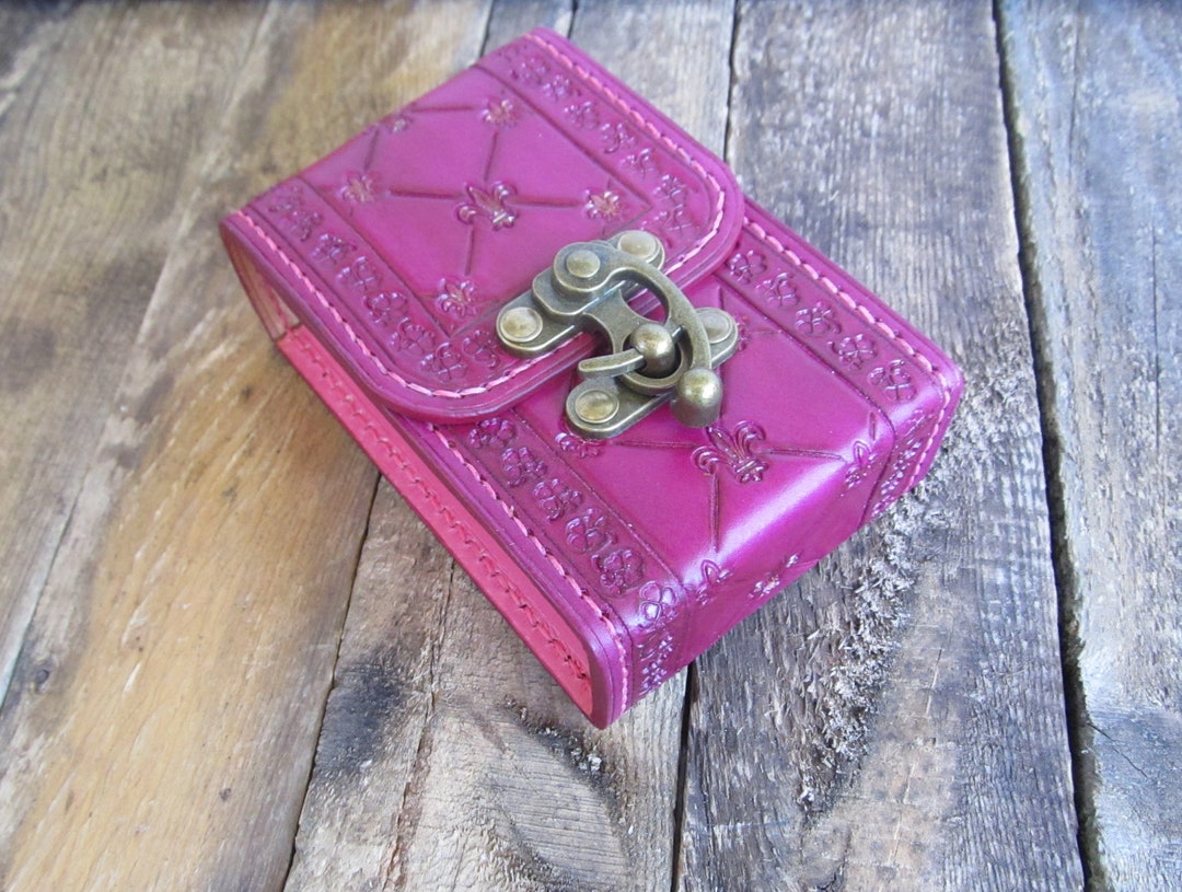 Boîte De Rangement Tarot En Cuir PU Noir - Grand Format Soleil & Lune - Pour Cartes Standard Jusqu'à 127x76 Mm - Élégante & Pratique