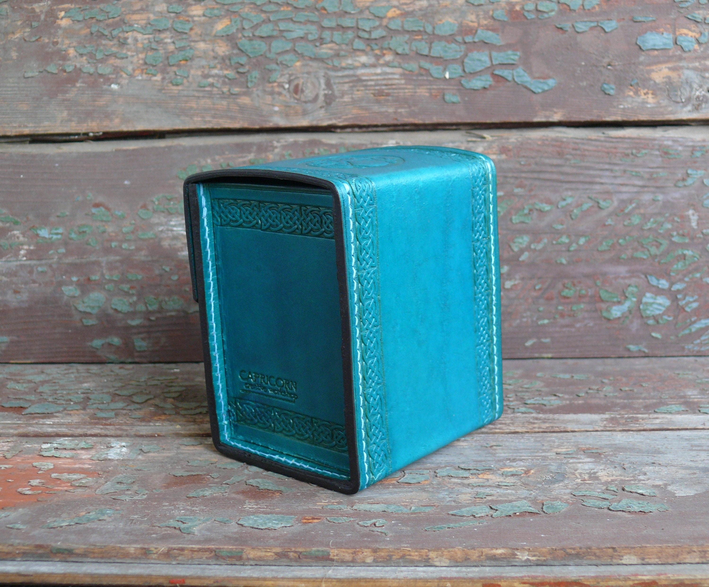 Leather Deck Box for MTG Game game Deck Box in 100 Sleeved Etsy