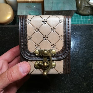 Boîte de pont en cuir pour jeu MTG, boîte de pont de jeu, dans 100 cartes avec pochette, boîte de pont Commander, étui pour cartes, boîte de pont magique