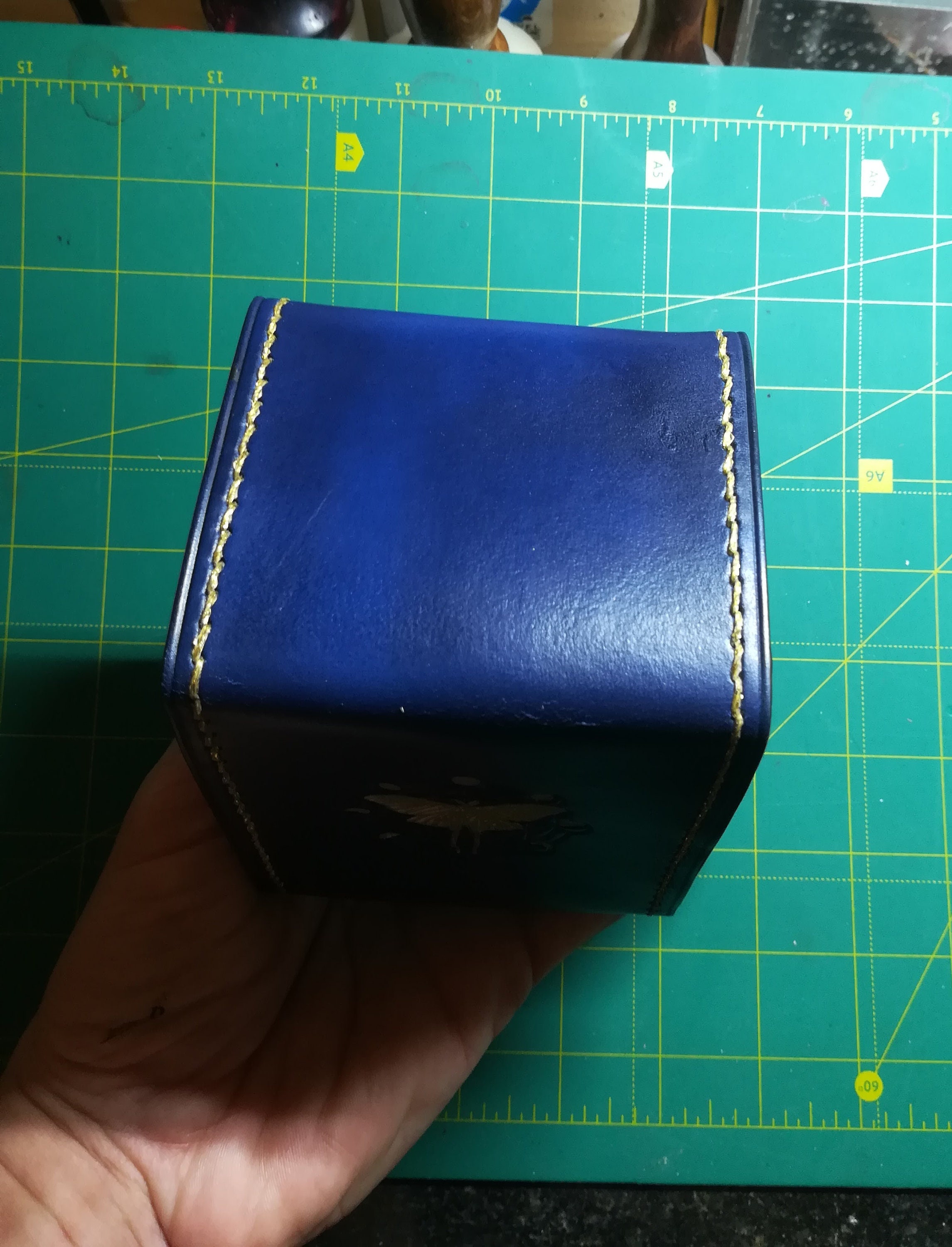 Leather Deck Box for MTG Game game Deck Box in 100 Sleeved Etsy
