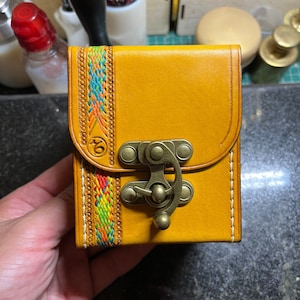 Boîte de pont en cuir pour jeu MTG, boîte de pont de jeu, dans 100 cartes avec pochette, boîte de pont Commander, étui pour cartes, boîte de pont magique