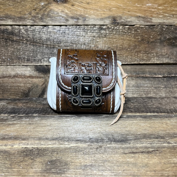 Leather Dice Bag Etsy