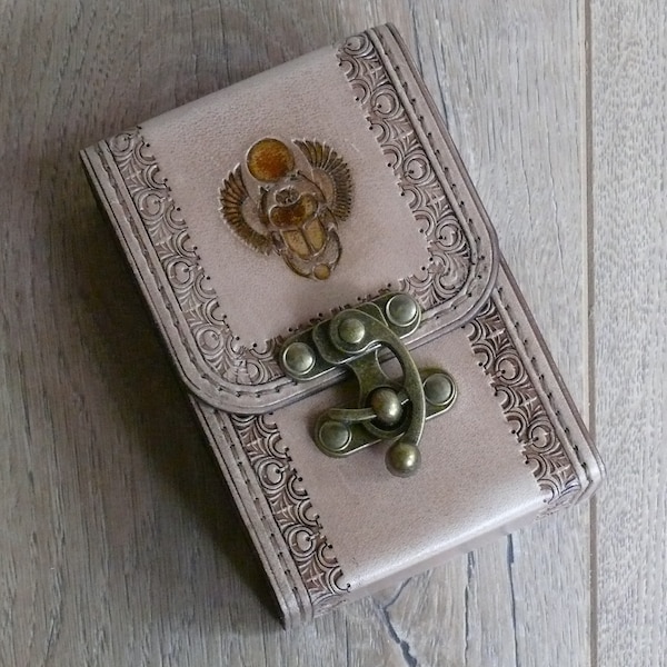 Scarab ,Tarot deck box ,Tarot bag ,Tarot cards ,Deck box ,Tarot case ,Tarot card deck ,Leather deck box ,Tarot card case ,Tarot card box