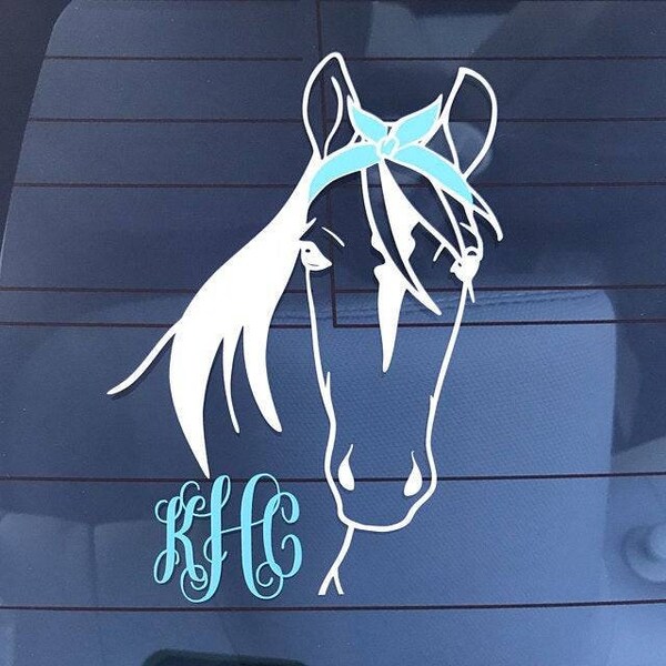 Horse Rider Decal Etsy