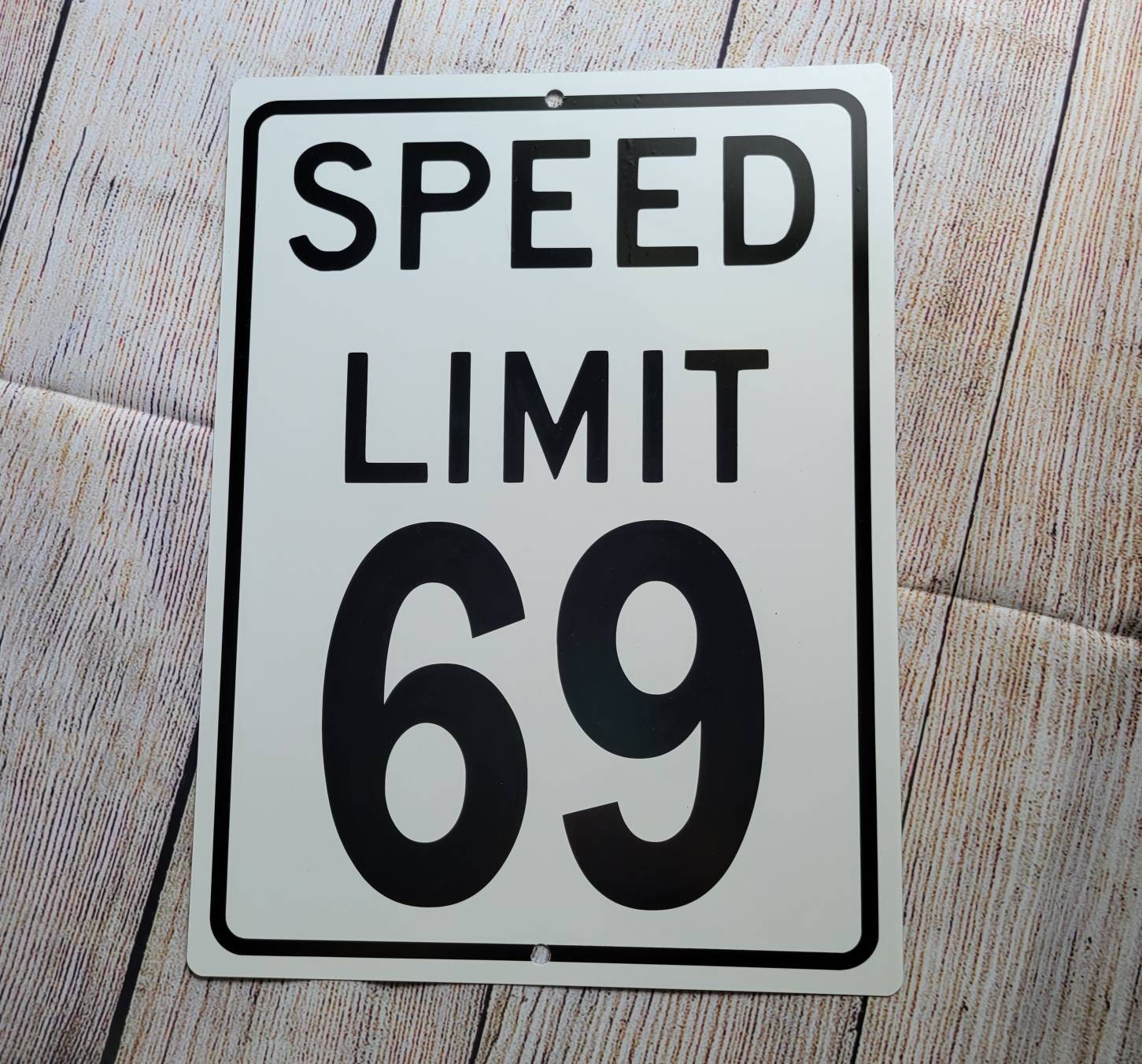 Custom Speed Limit Sign Choose Your Speed Customizable Etsy