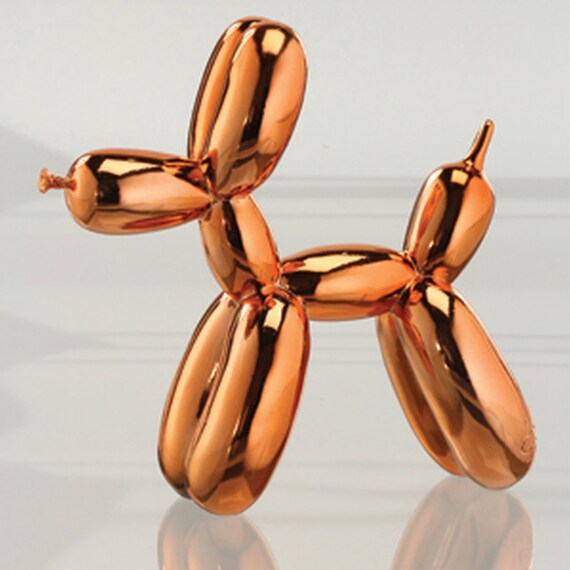 Rose Gold Metallic finish/ Home decor/ Fine craft/ Perfect gift/ Balloon Dogs Rose Gold Metallic finish/ Home decor/ Fine craft/ Perfect gift/ Balloon Dogs