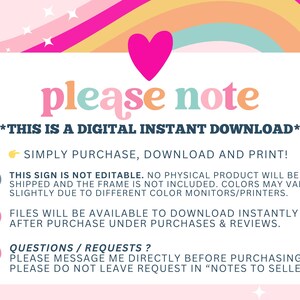 LAST DAY of 4th grade sign, Last Day of School Sign, Printable 4th grade Sign, Digital Instant Download #LD23 image 6