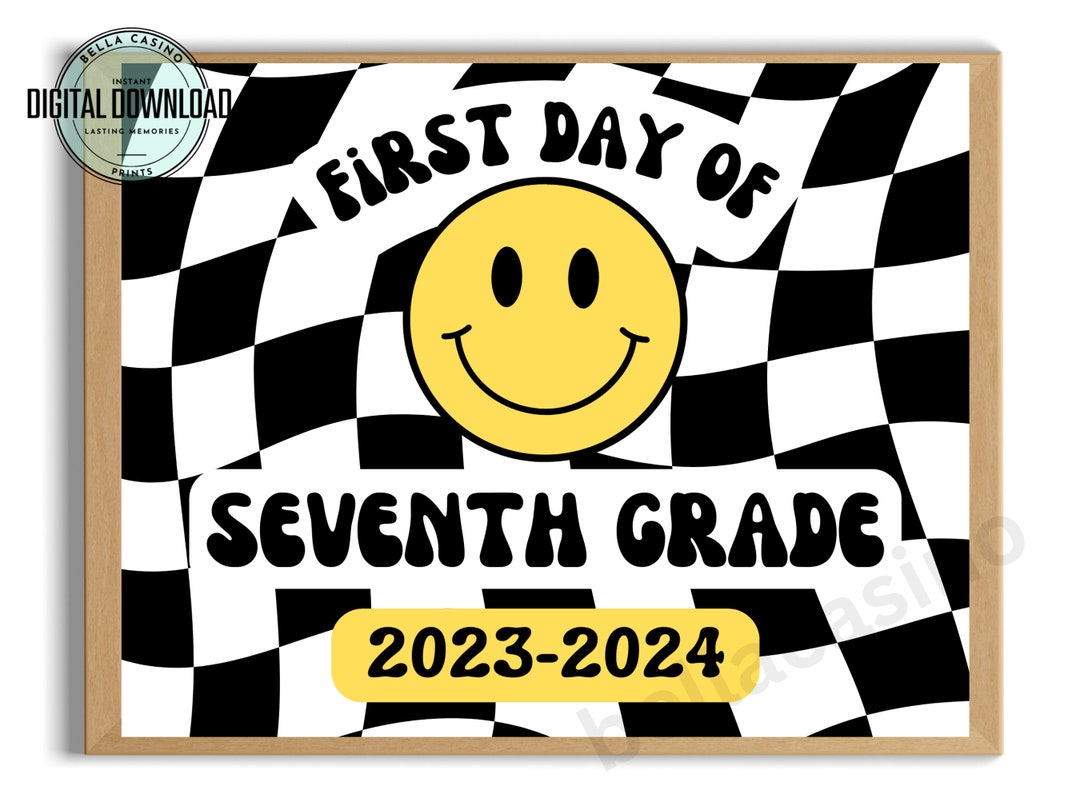 First Day Of 7th Grade Sign First Day Of School Sign Etsy first-day-of-7th-grade-sign-first-day-of-school-sign-etsy