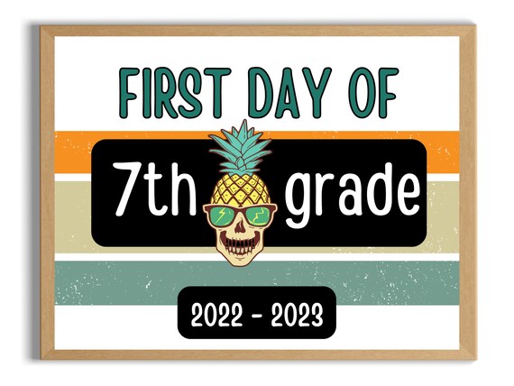 First Day Of 7th Grade Sign First Day Of School Sign Etsy first-day-of-7th-grade-sign-first-day-of-school-sign-etsy