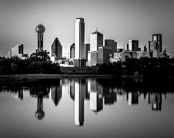 Dallas Skyline, Professional landscape photography, skyline photography, Dallas