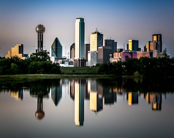 Dallas Skyline, Professional landscape photography, skyline photography, Dallas
