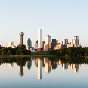 Dallas Skyline, Professional landscape photography, skyline photography, Dallas