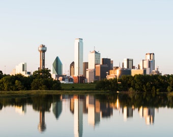 Dallas Skyline, Professional landscape photography, skyline photography, Dallas
