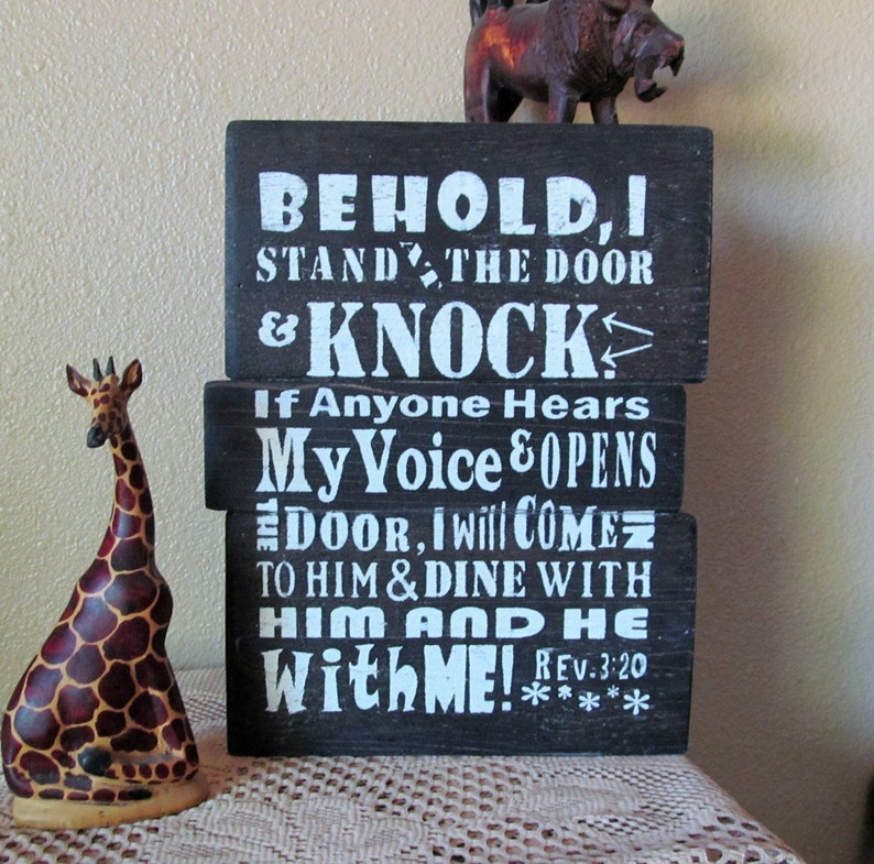 i stand at the door and knock i stand at the door and knock