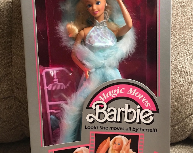 1985 Mattel - Magic Moves Barbie Doll - New in Box - Etsy