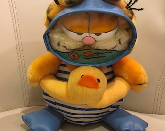 Garfield and Company Plush Scuba Diver 1981 New with Tags