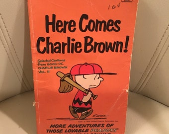 Here Comes Charlie Brown! By Charles M. Schulz (Published 1957, Fawcett)