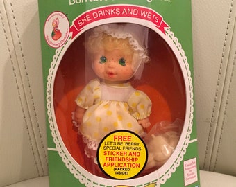 1984 Kenner Berry Baby Lemon Meringue -New In Box