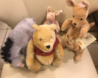 Steiff Winnie the Pooh Lot of 4 - All Limited Editions