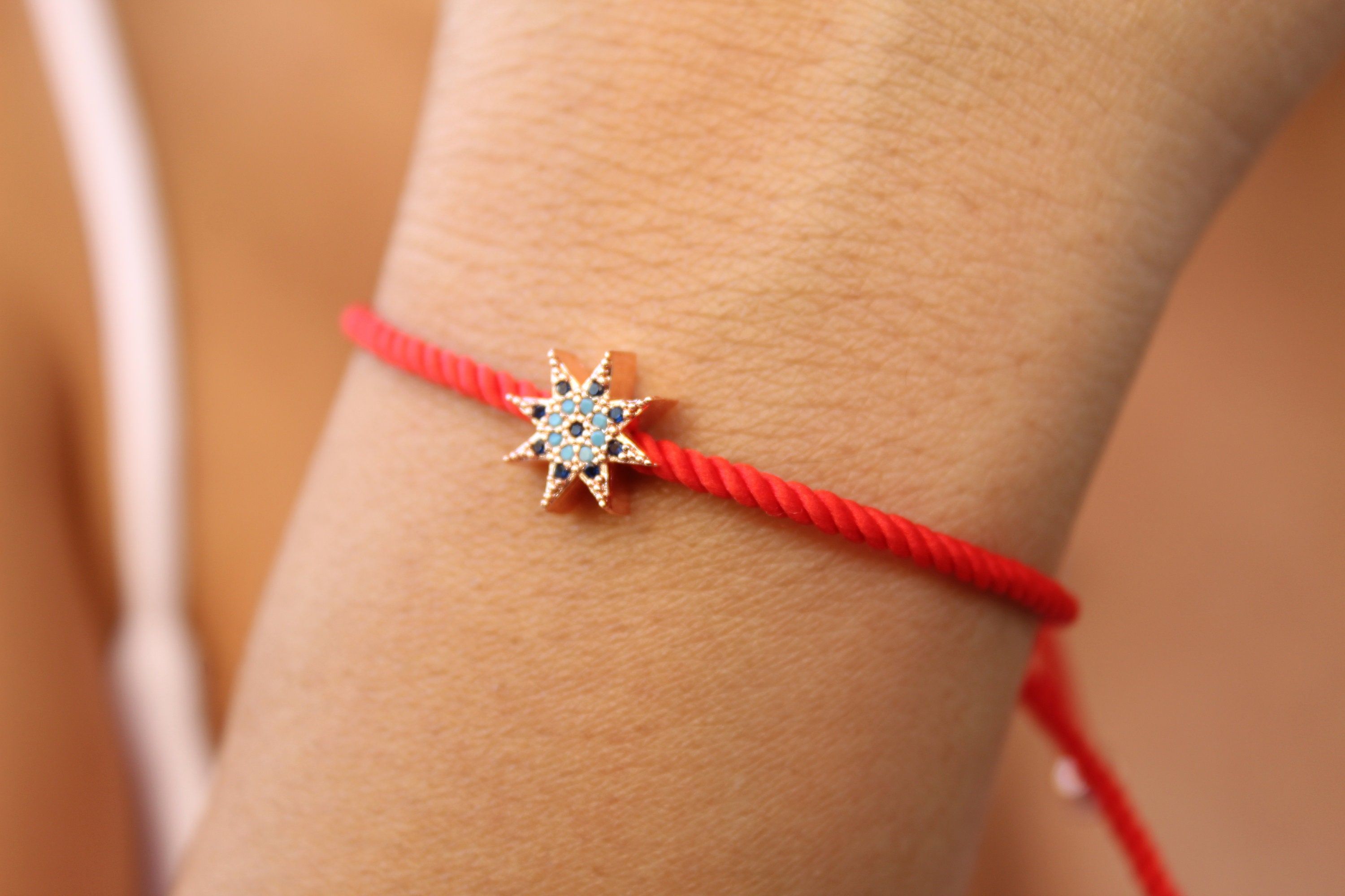 Minimalist Red String Bracelet for Good Luck | Luck Strings