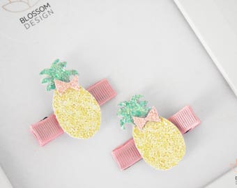 Fashion Vintage Women Girls Gold Silver Pineapple Cactus Hair Clip Hairpin Acces