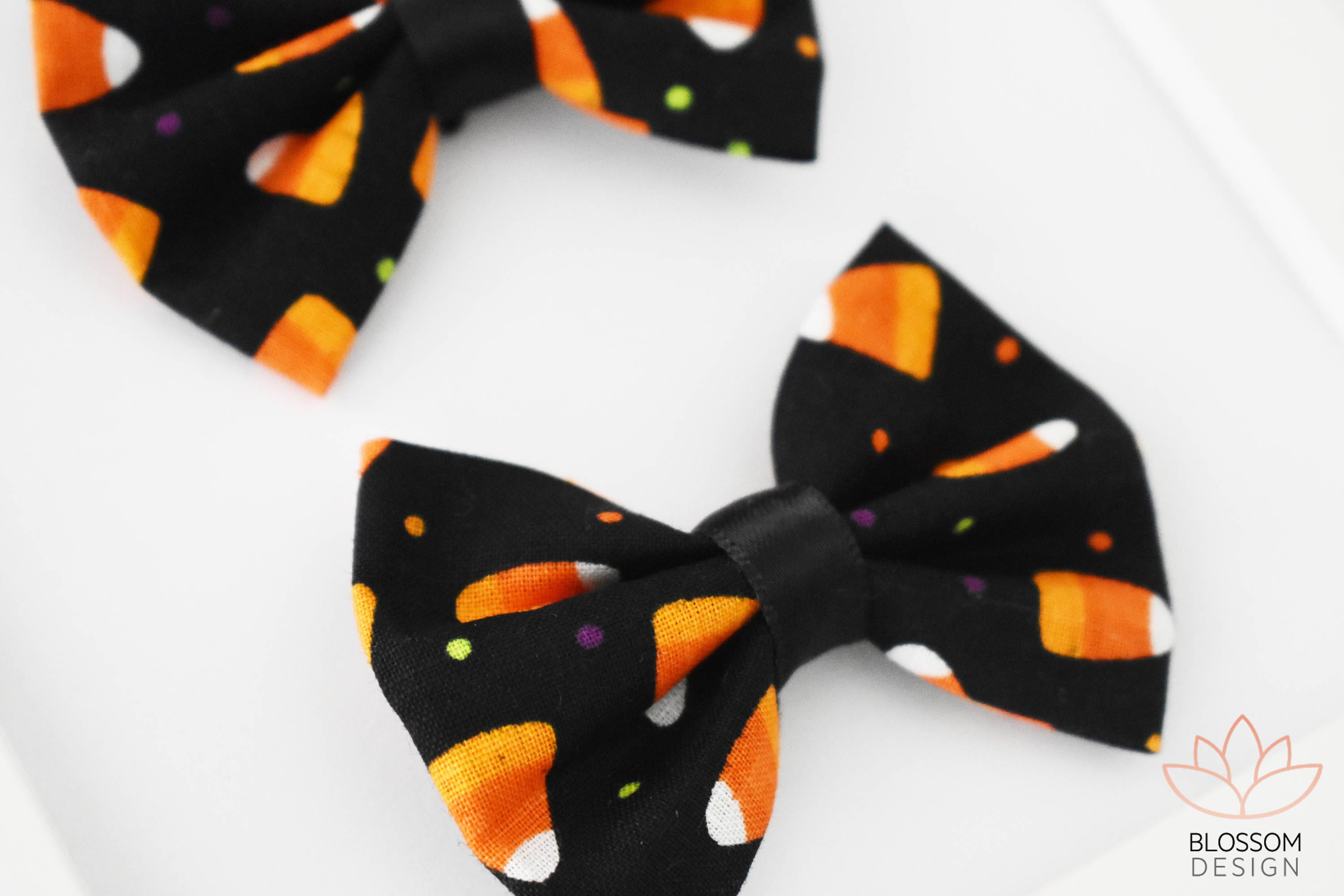 Set of two Halloween Hair Clips Halloween Candy Hair Clip Etsy