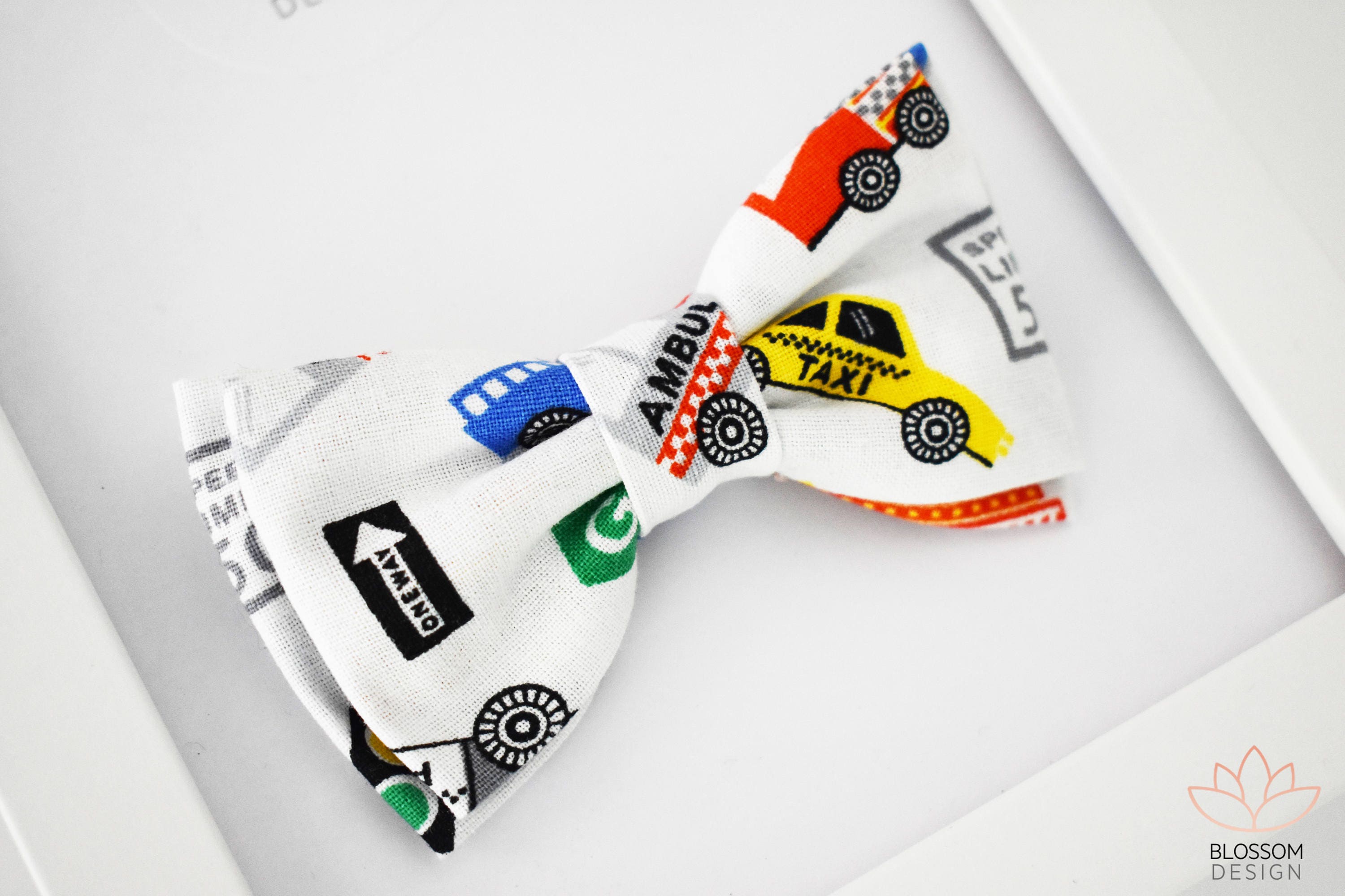 Traffic Signs Bow Tie Cars Bow Tie Trucks Bow Tie Boys Etsy