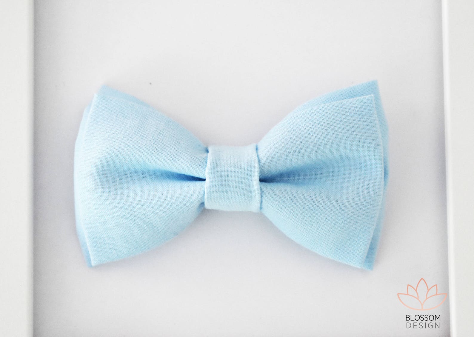 Baby Blue Bow Tie Light Blue Bow Tie Clip on Bow Tie Boys Etsy