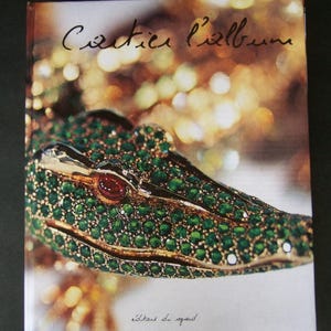 CARTIER L' ALBUM Magnífica joyería francesa - Libro de fotografías de tapa dura c. 2003