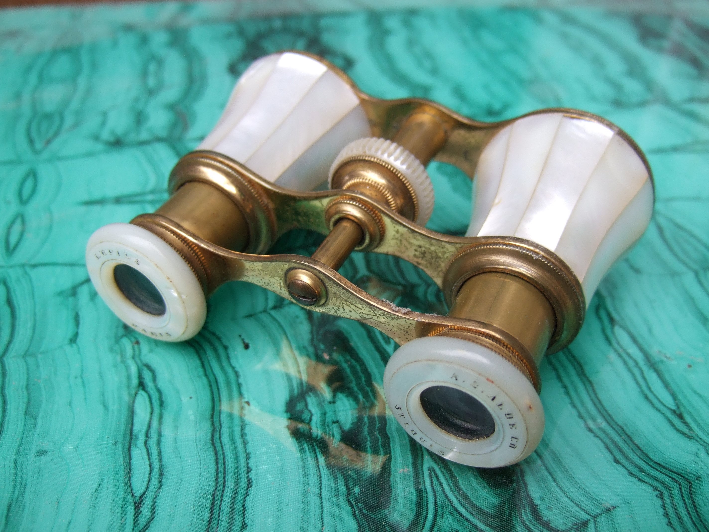 Opulent Mother of Pearl Opera Glasses C 1950s - Etsy