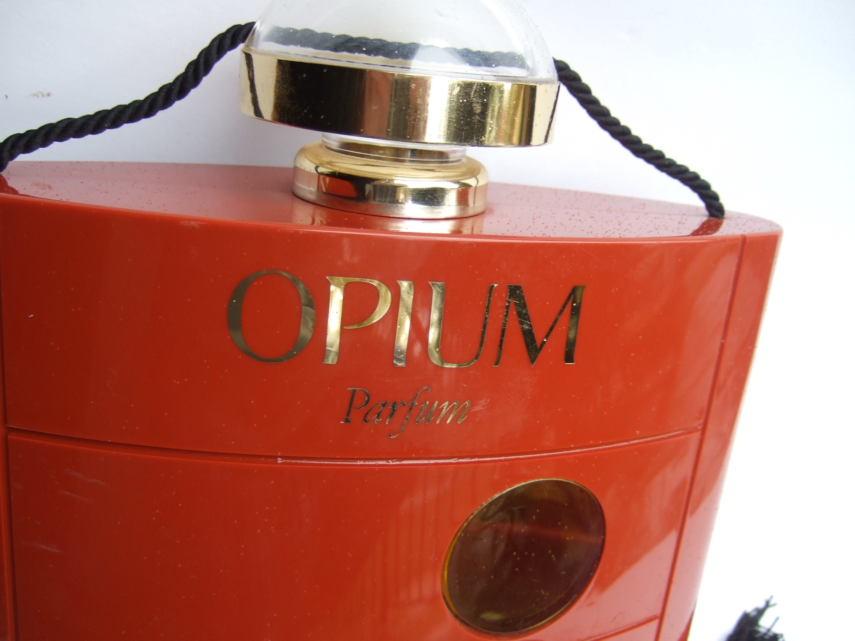 YVES SAINT LAURENT Opium Cinnabar Plastic Resin Huge Display