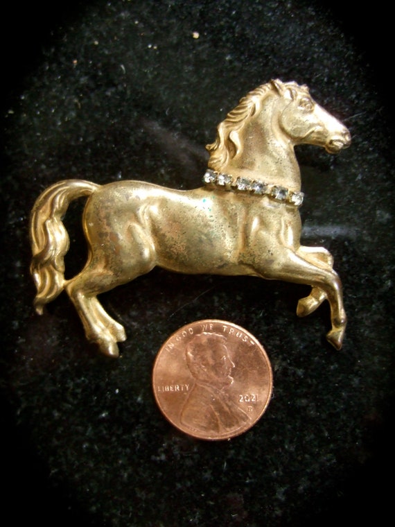 MIRIAM HASKELL Extremely Rare Pair of Equine Broo… - image 4