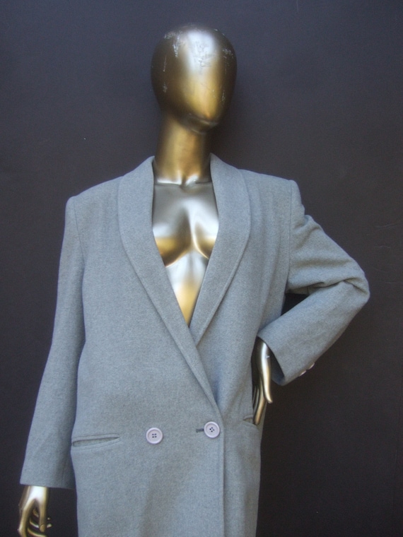 Luxurious Cashmere Women's Heather Gray Coat c 198