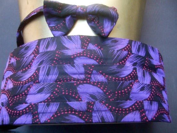 PIERRE CARDIN Men's Silk Cummerbund Set