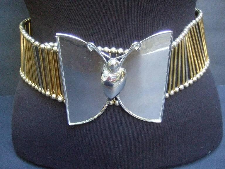 RARE DeLillo Large Gold Butterfly Belt Butterfly Belt - Etsy main image 4