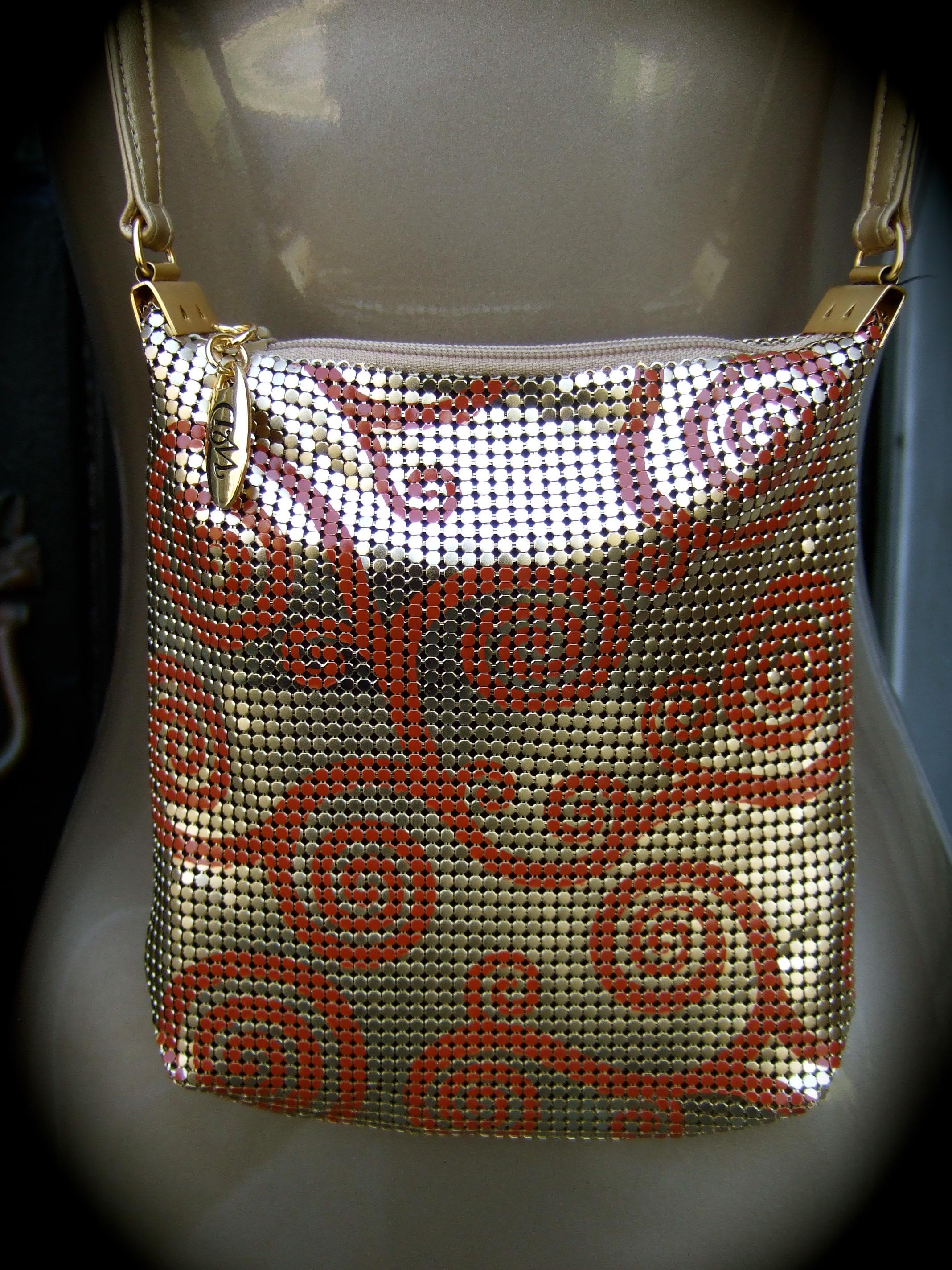 【美品】WHITING＆DAVIS メタルメッシュ/チェーン ショルダーバッグ Whiting Davis Chainmail Purse - Etsy