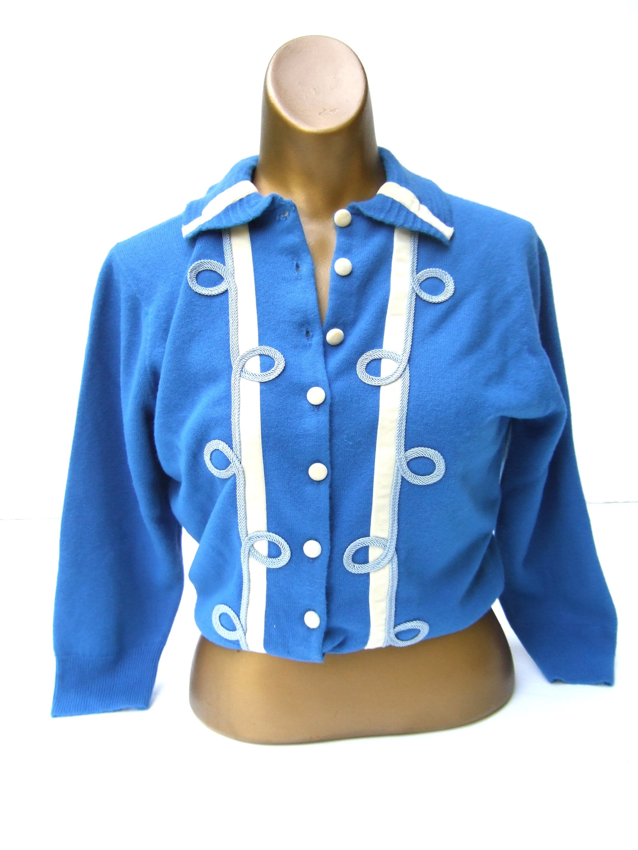 Schiaparelli Vintage Sweater - Etsy