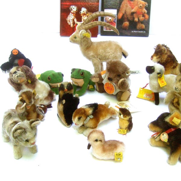 On  hold Sale Pending for Berky Charming Collection of 23 Small Steiff Animals