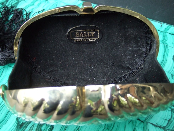 Italian Gilt Metal Oval Shaped Fringe Tassel Mina… - image 7