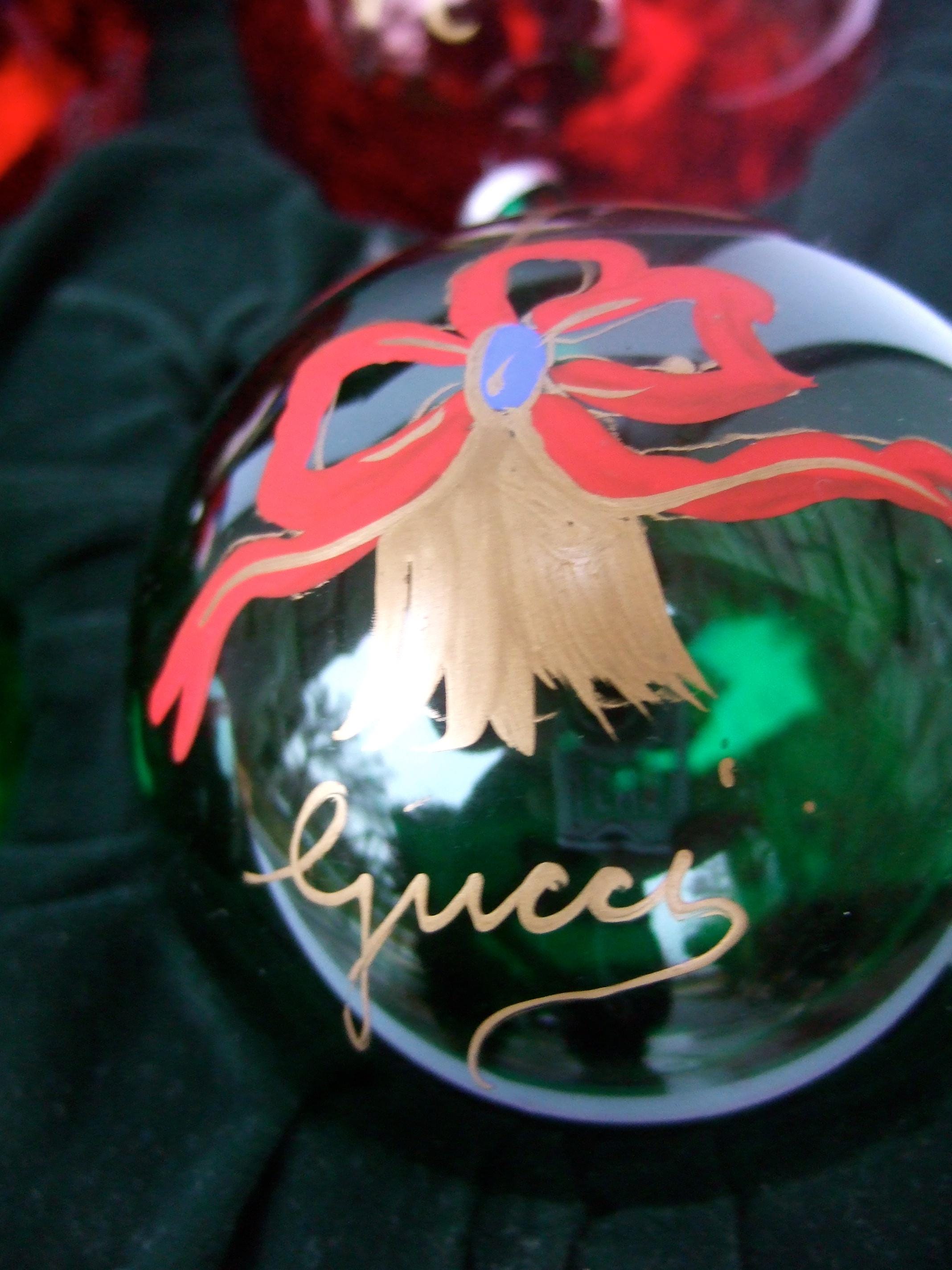 Gucci Christmas Ornaments - Etsy
