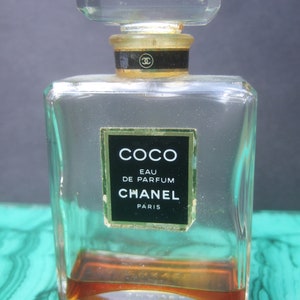 Chanel Vintage Coco Perfume Bottle Collectible Bottle