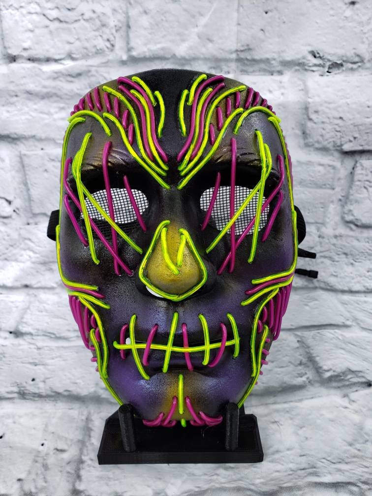 Custom Mask Display Stand Printed Display Stand, Hand Designed, Mask Stand,  Showcase Display, Halloween Mask Stand, Collectible,3d 