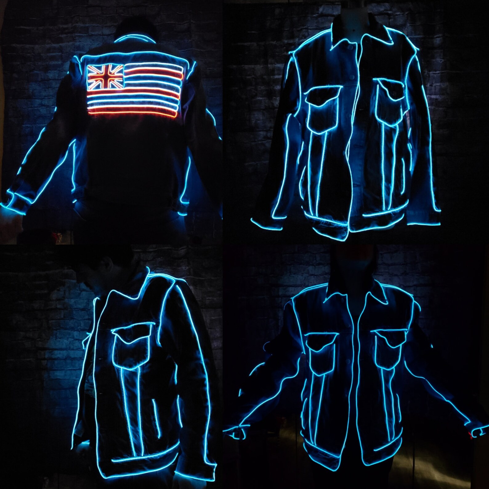CUSTOM LED JACKETS Light Up CostumesEl Etsy