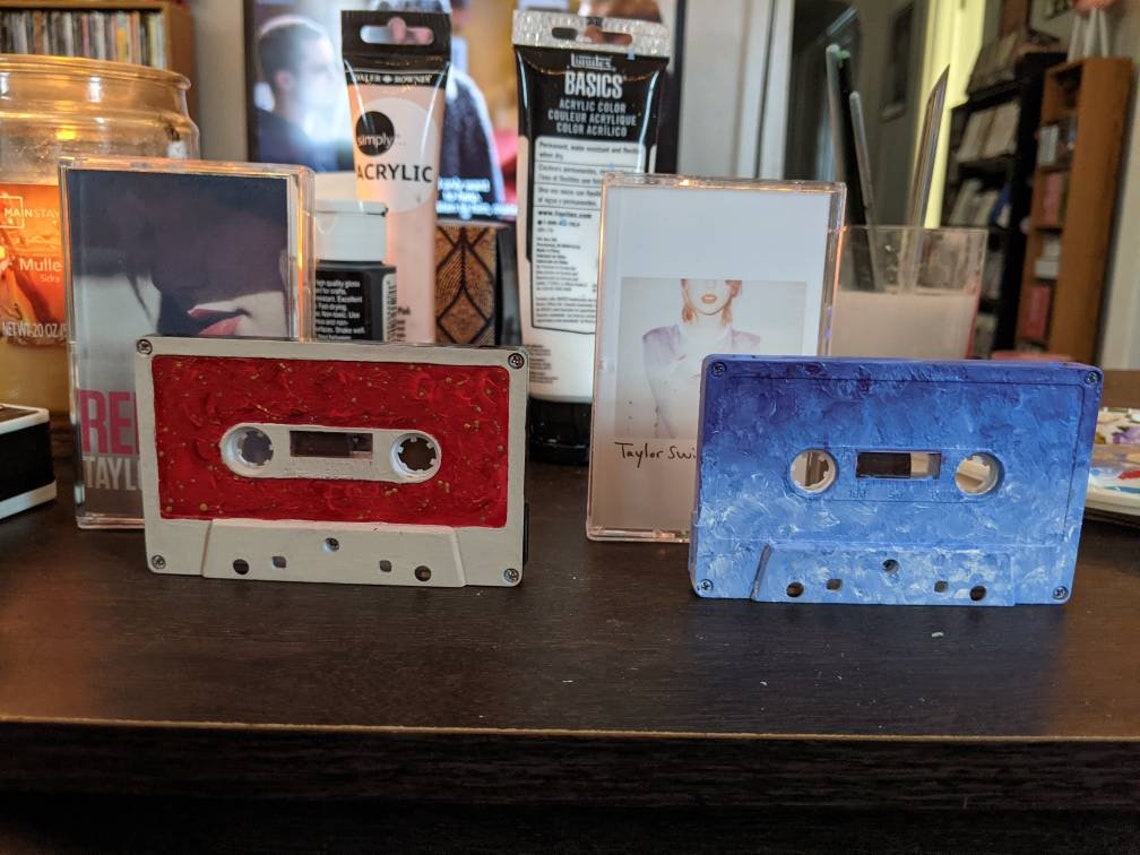 Custom Painted Cassette Tapes Etsy