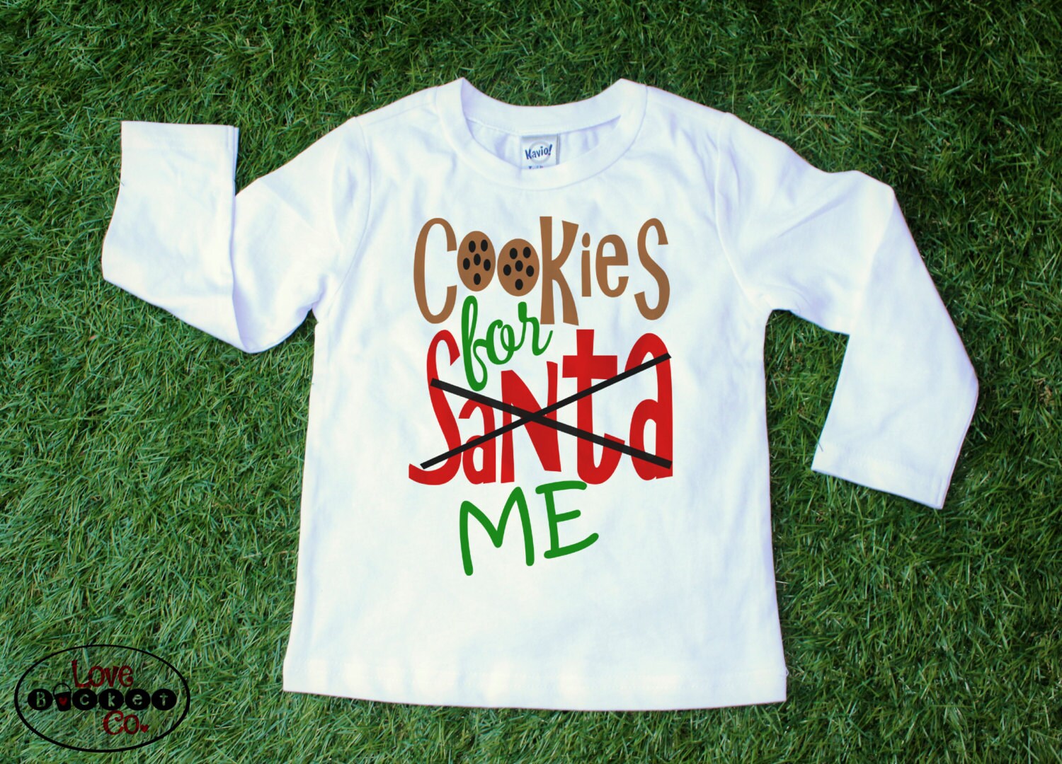 Boys Christmas shirt funny holiday shirt toddler long sleeve Etsy