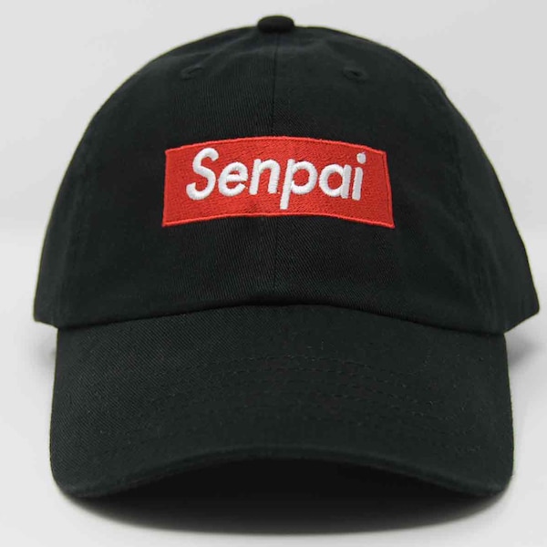 Senpai Hat Embroidered Anime Kawaii Hentai